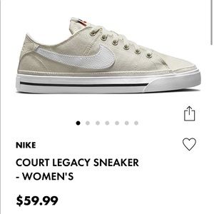 Nike Womens Court Legacy Sneaker